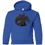 Sweatshirts Royal / YS Toothless Feed Me Youth Hoodie