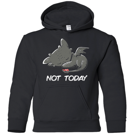 Sweatshirts Black / YS Toothless Not Today Youth Hoodie