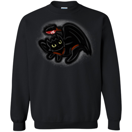 Sweatshirts Black / S Toothless Simba Crewneck Sweatshirt