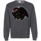 Sweatshirts Dark Heather / S Toothless Simba Crewneck Sweatshirt
