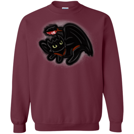 Sweatshirts Maroon / S Toothless Simba Crewneck Sweatshirt