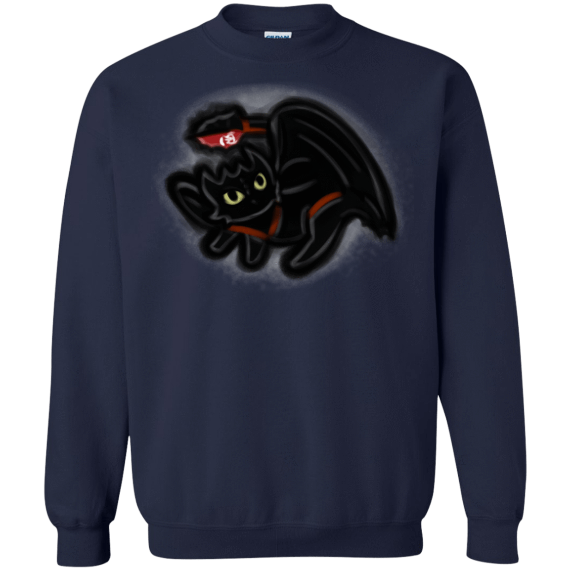 Sweatshirts Navy / S Toothless Simba Crewneck Sweatshirt