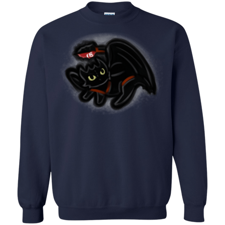 Sweatshirts Navy / S Toothless Simba Crewneck Sweatshirt