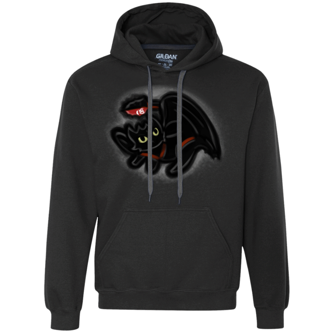 Sweatshirts Black / S Toothless Simba Premium Fleece Hoodie