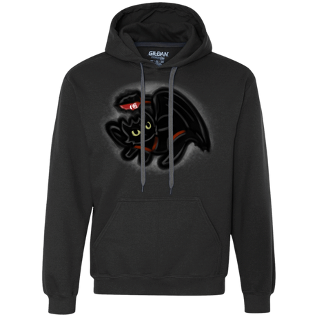 Sweatshirts Black / S Toothless Simba Premium Fleece Hoodie