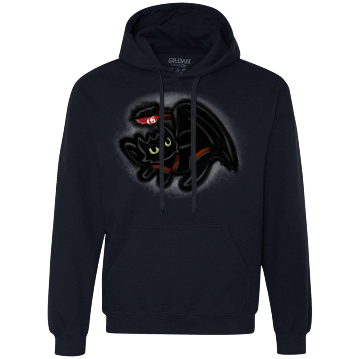 Sweatshirts Navy / S Toothless Simba Premium Fleece Hoodie