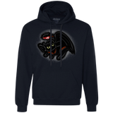 Sweatshirts Navy / S Toothless Simba Premium Fleece Hoodie