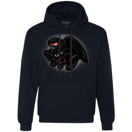 Sweatshirts Navy / S Toothless Simba Premium Fleece Hoodie