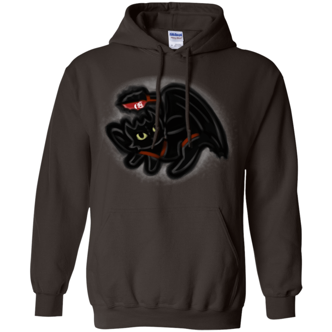 Sweatshirts Dark Chocolate / S Toothless Simba Pullover Hoodie