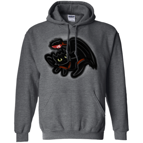 Sweatshirts Dark Heather / S Toothless Simba Pullover Hoodie