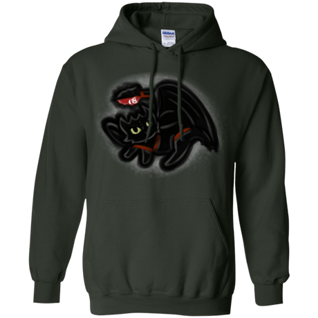 Sweatshirts Forest Green / S Toothless Simba Pullover Hoodie