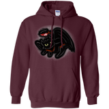 Sweatshirts Maroon / S Toothless Simba Pullover Hoodie