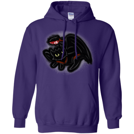 Sweatshirts Purple / S Toothless Simba Pullover Hoodie