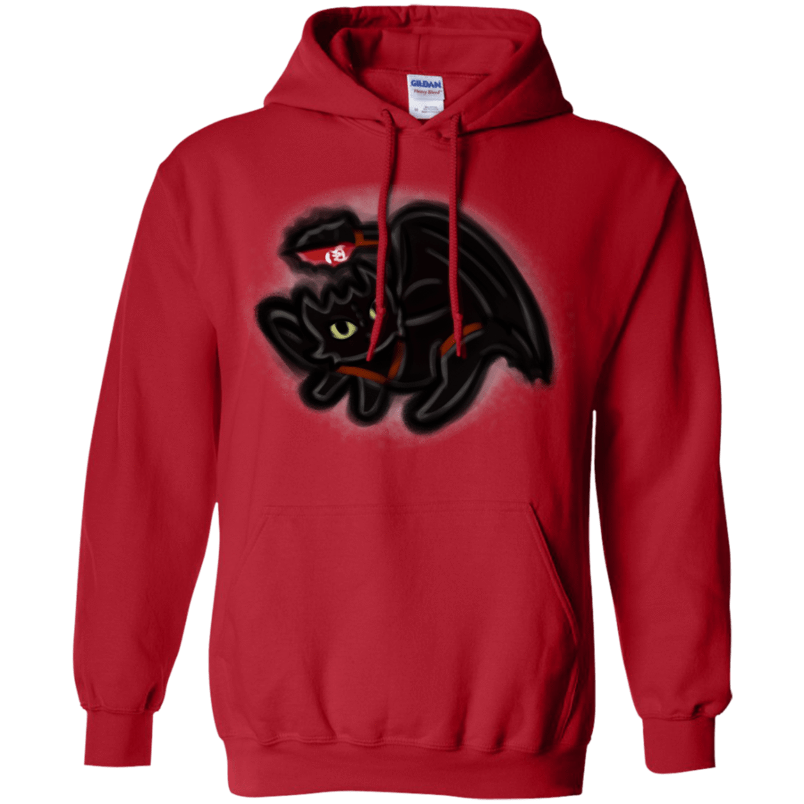 Sweatshirts Red / S Toothless Simba Pullover Hoodie