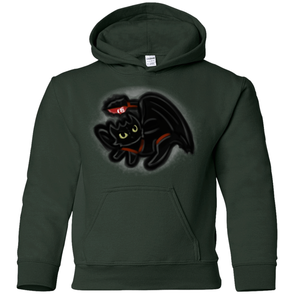 Sweatshirts Forest Green / YS Toothless Simba Youth Hoodie