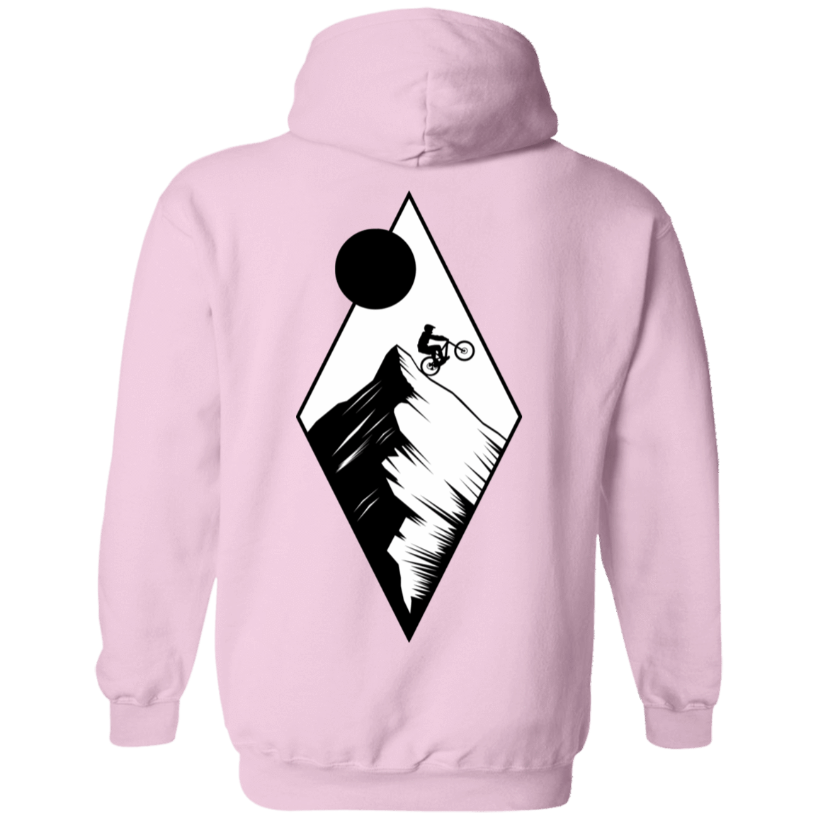 Sweatshirts Light Pink / S Top Of The Mountain Ride Pullover Hoodie