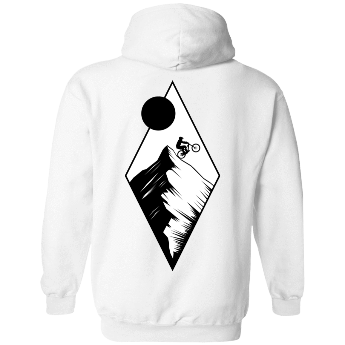 Sweatshirts White / S Top Of The Mountain Ride Pullover Hoodie