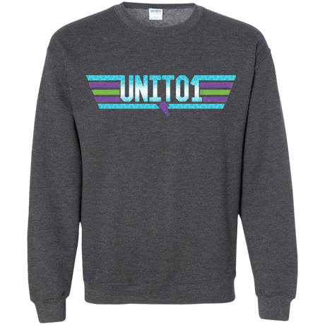 Sweatshirts Dark Heather / Small Top One Crewneck Sweatshirt