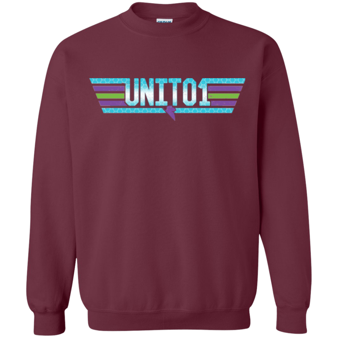 Sweatshirts Maroon / Small Top One Crewneck Sweatshirt