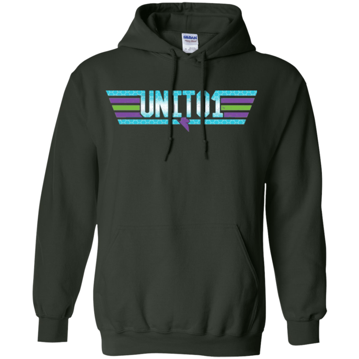Sweatshirts Forest Green / Small Top One Pullover Hoodie