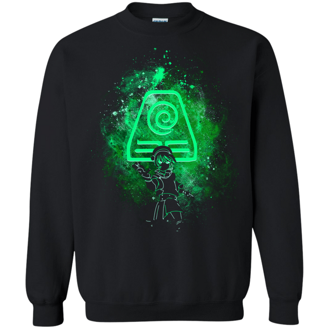 Sweatshirts Black / Small Toph Art Crewneck Sweatshirt