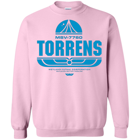 Sweatshirts Light Pink / Small Torrens Crewneck Sweatshirt