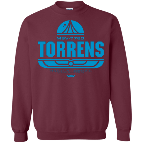 Sweatshirts Maroon / Small Torrens Crewneck Sweatshirt