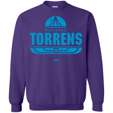 Sweatshirts Purple / Small Torrens Crewneck Sweatshirt
