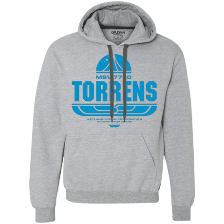 Sweatshirts Sport Grey / Small Torrens Premium Fleece Hoodie