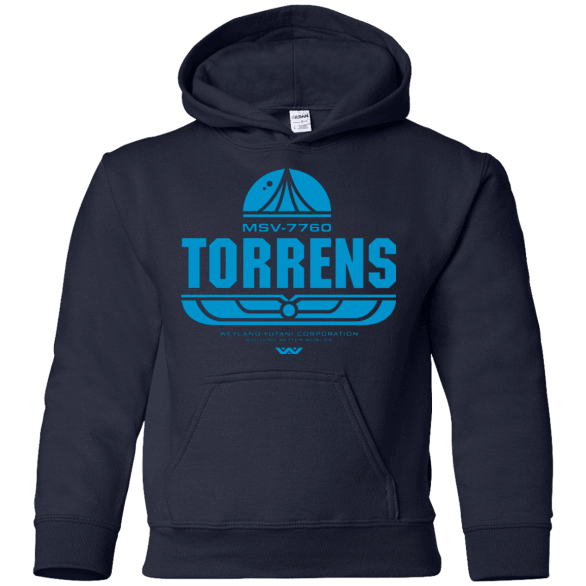 Sweatshirts Navy / YS Torrens Youth Hoodie