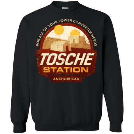 Sweatshirts Black / Small Tosche Station Crewneck Sweatshirt