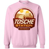 Sweatshirts Light Pink / Small Tosche Station Crewneck Sweatshirt