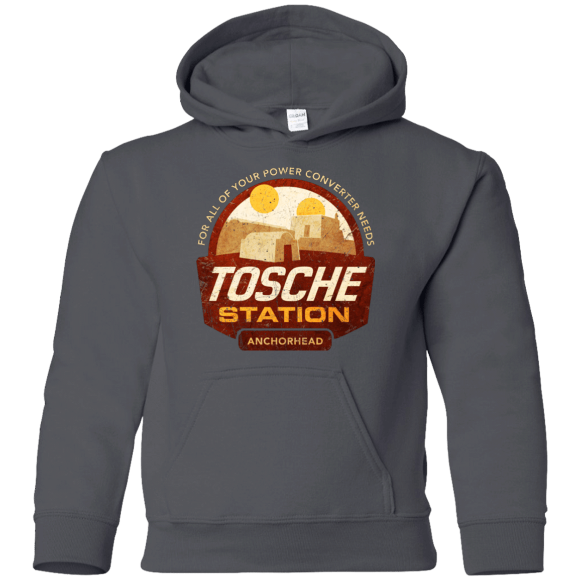 Sweatshirts Charcoal / YS Tosche Station Youth Hoodie