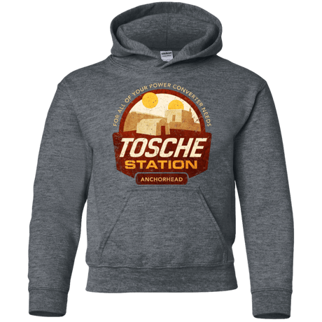 Sweatshirts Dark Heather / YS Tosche Station Youth Hoodie