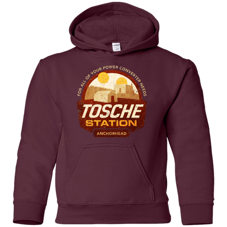Sweatshirts Maroon / YS Tosche Station Youth Hoodie