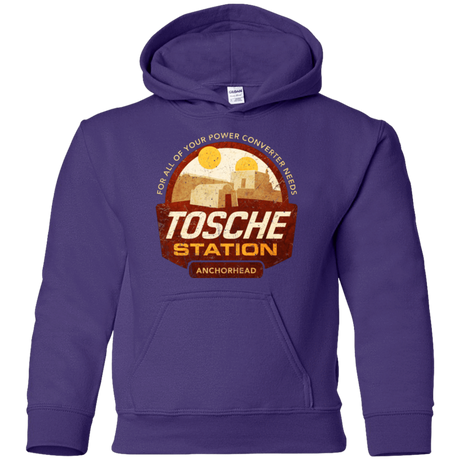 Sweatshirts Purple / YS Tosche Station Youth Hoodie