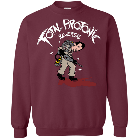 Sweatshirts Maroon / Small Total Protonic Reversal Crewneck Sweatshirt
