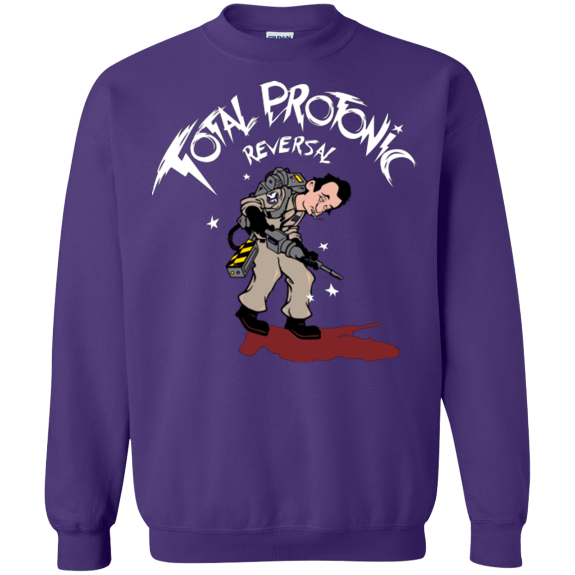 Sweatshirts Purple / Small Total Protonic Reversal Crewneck Sweatshirt