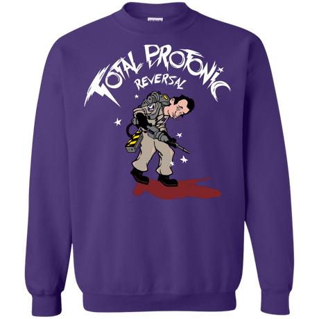 Sweatshirts Purple / Small Total Protonic Reversal Crewneck Sweatshirt