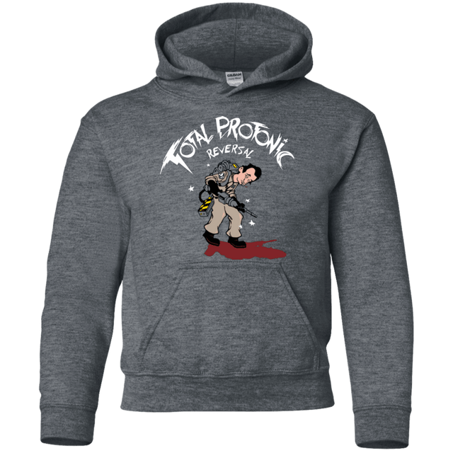 Sweatshirts Dark Heather / YS Total Protonic Reversal Youth Hoodie