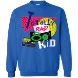 Sweatshirts Royal / Small Totally Rad Crewneck Sweatshirt