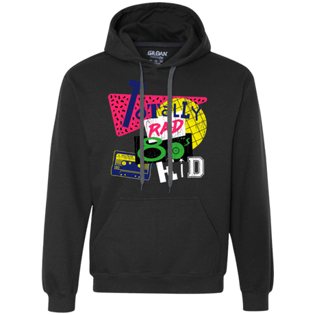 Sweatshirts Black / Small Totally Rad Premium Fleece Hoodie