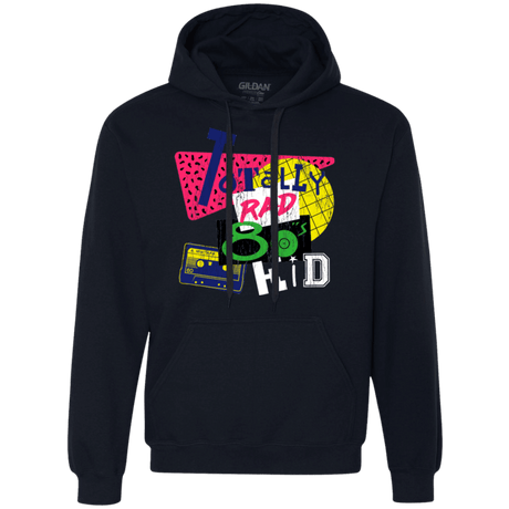 Sweatshirts Navy / Small Totally Rad Premium Fleece Hoodie