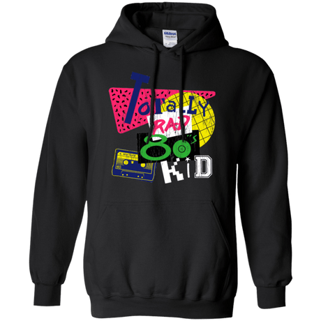 Sweatshirts Black / Small Totally Rad Pullover Hoodie