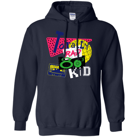 Sweatshirts Navy / Small Totally Rad Pullover Hoodie