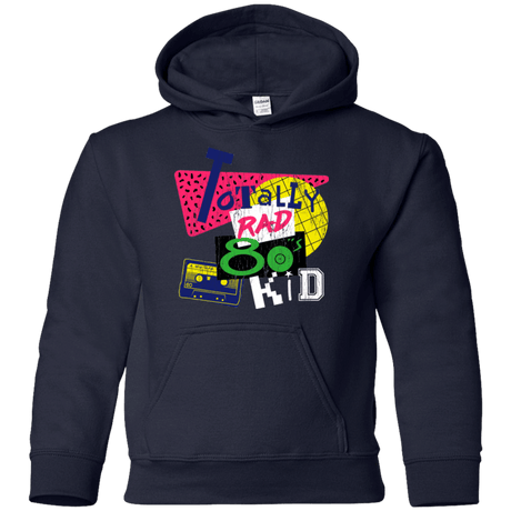 Sweatshirts Navy / YS Totally Rad Youth Hoodie