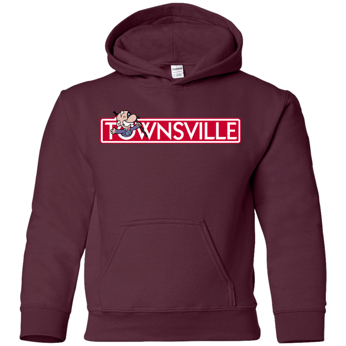 Sweatshirts Maroon / YS Townsville Youth Hoodie