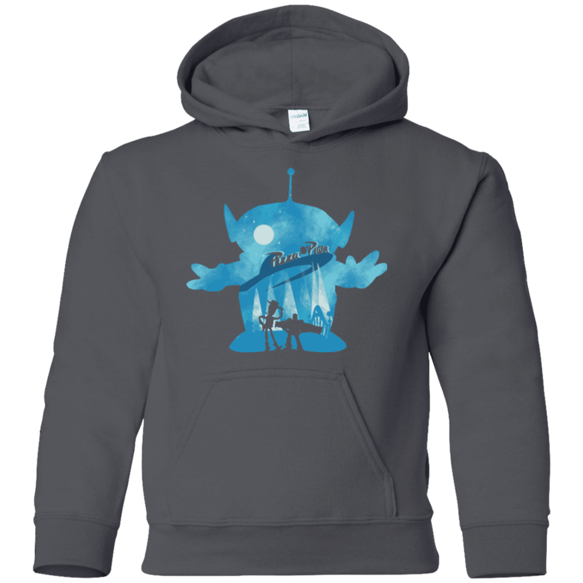 Sweatshirts Charcoal / YS Toy Portrait Youth Hoodie