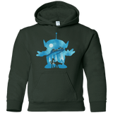 Sweatshirts Forest Green / YS Toy Portrait Youth Hoodie