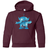 Sweatshirts Maroon / YS Toy Portrait Youth Hoodie
